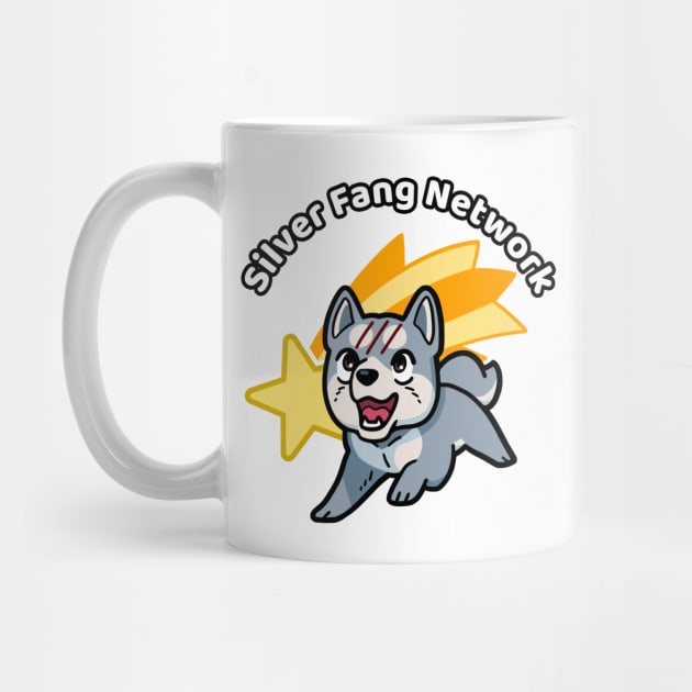Silver Fang Network (with Curved Text) by Silver Fang Network